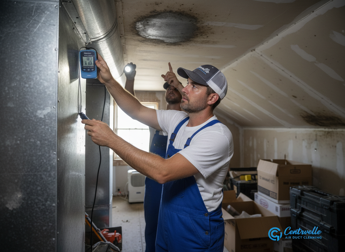 Checking for Moisture Issues After a Humid Centerville Summer