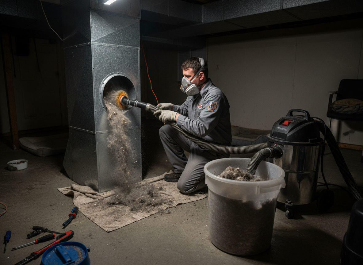 Pet Hair Duct Cleaning in Centerville, OH